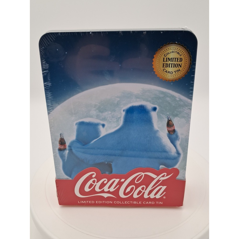 coca cola collectibles-limited Edition Collectable Card Tin